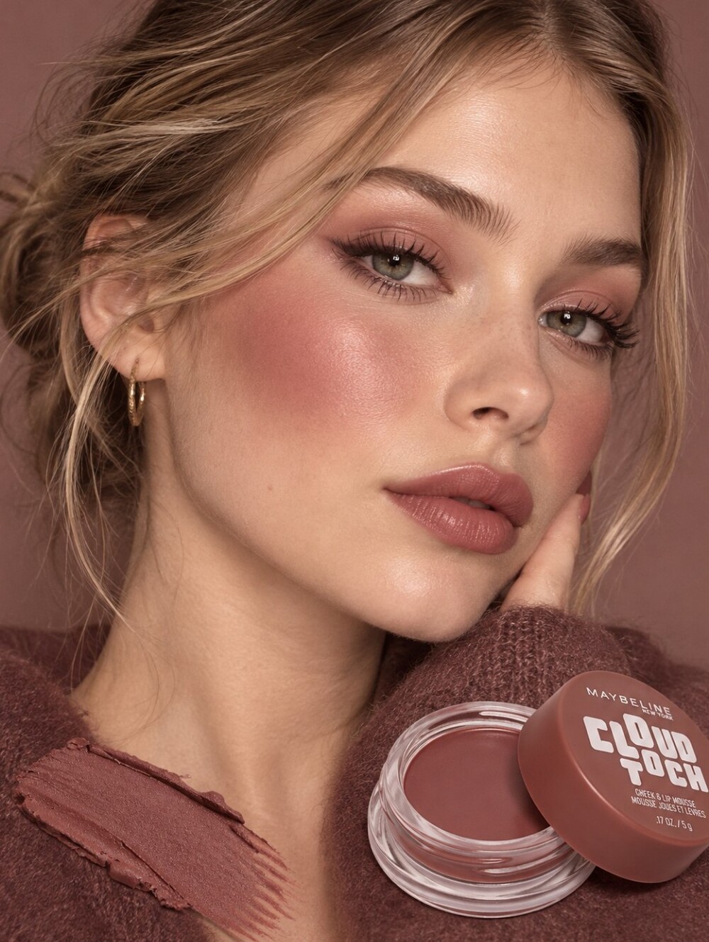 Maybelline CloudTopia Cheek & Lip Mousse - Toasted Sky